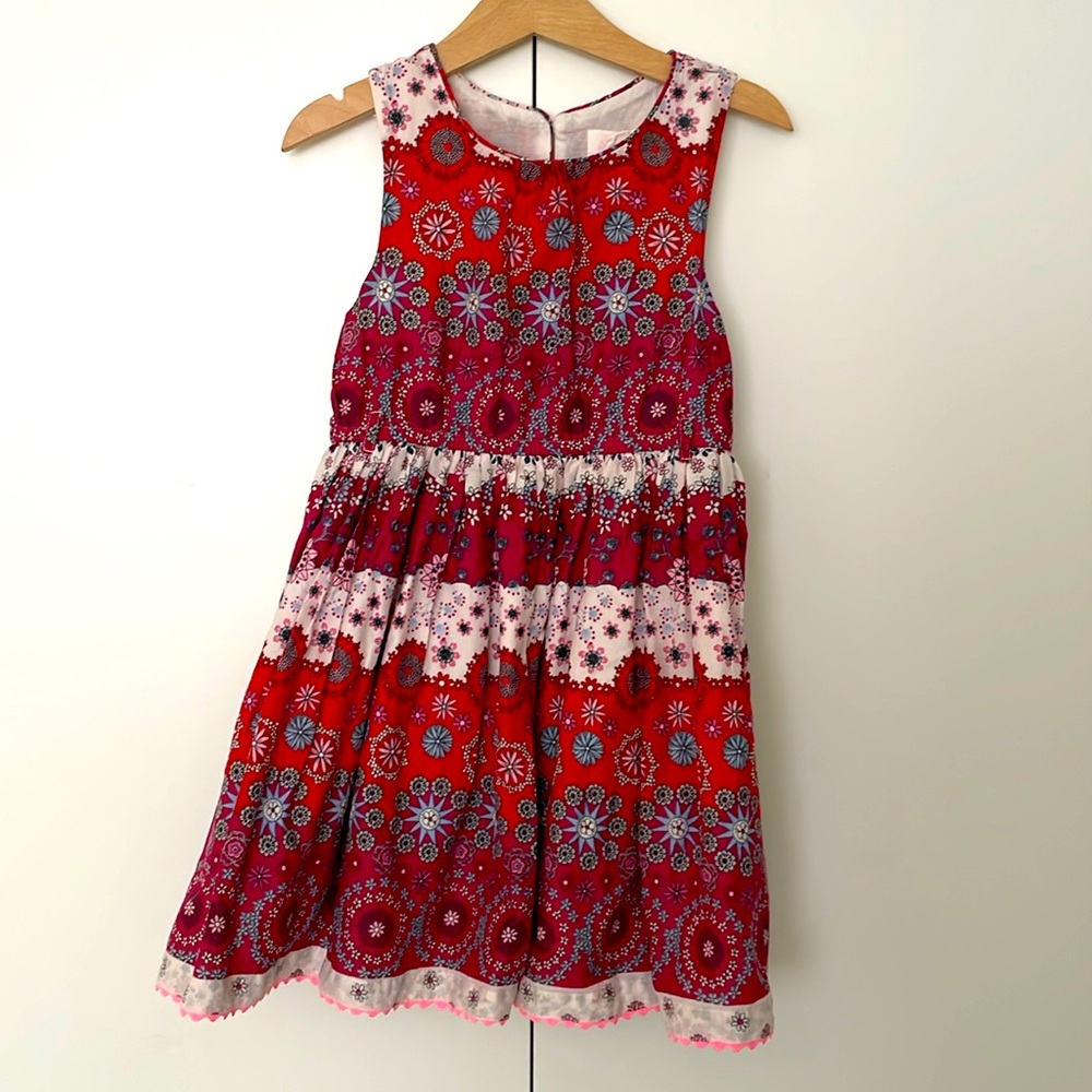Pumpkin Patch floral dress - 4T